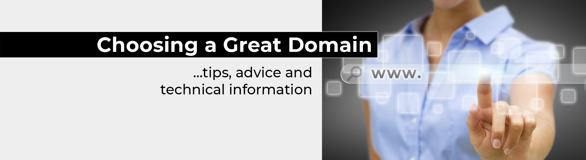 Choosing a Domain Name