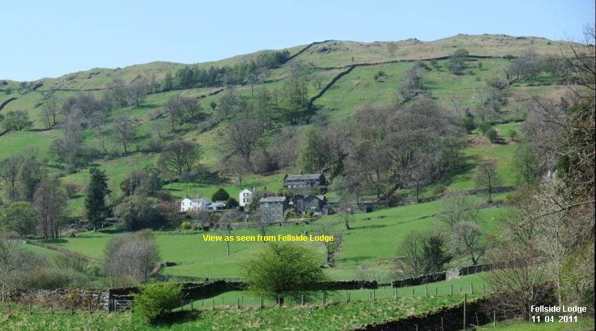 View to Troutbeck Valley - Lake District