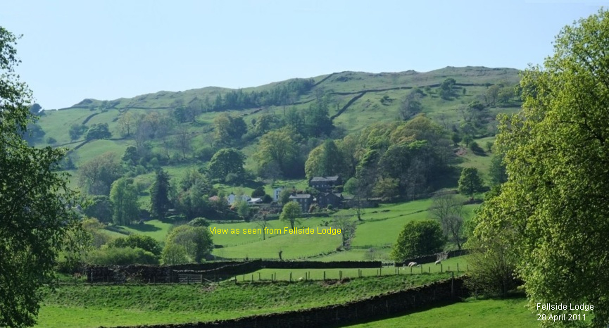 View to Troutbeck Valley - Lake District - Spring 2011