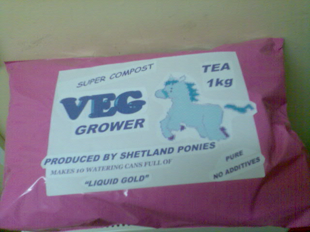 SUPER COMPOST TEA MADE BY SHETLAND PONIES