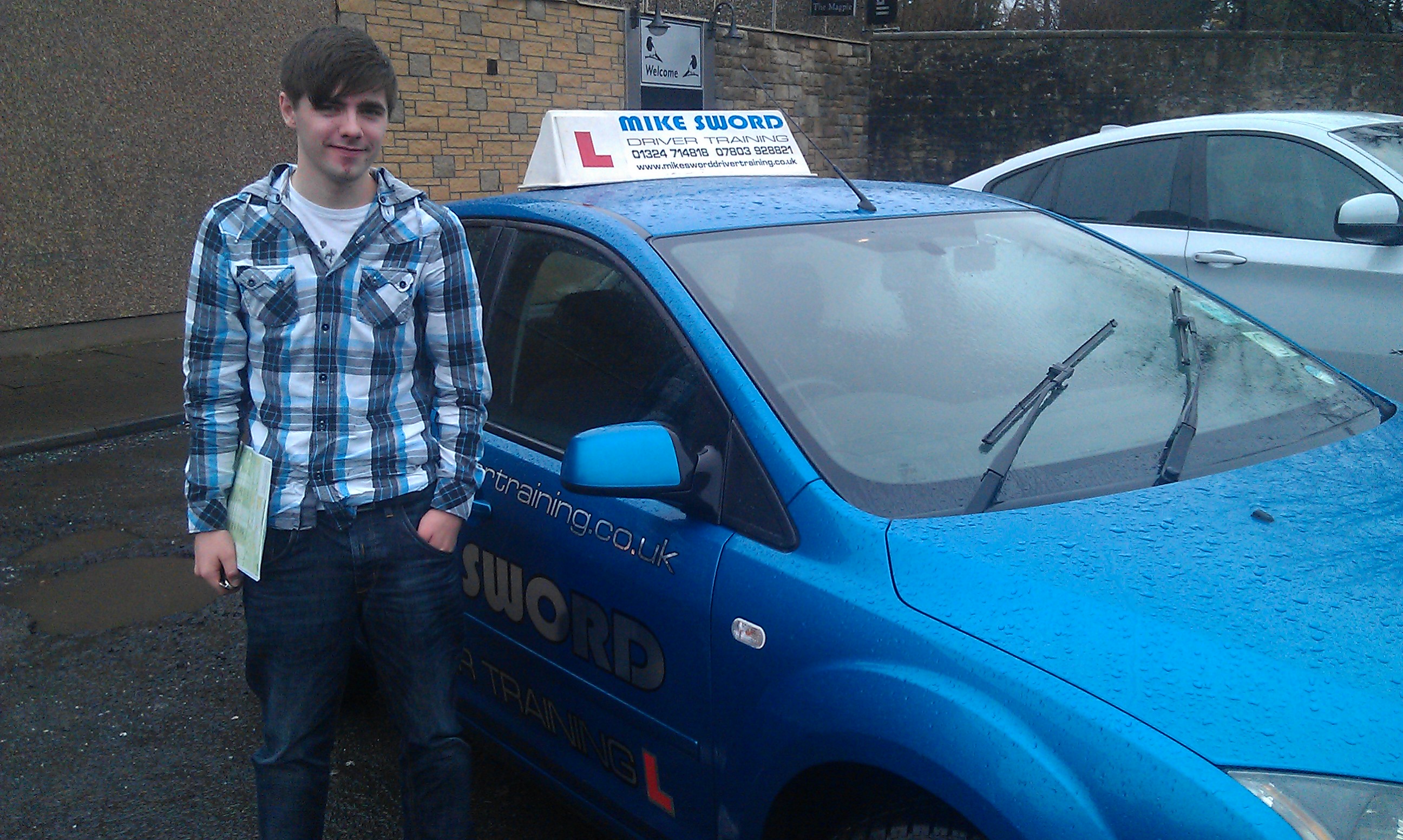 Connor Rennie Mike Sword Driver Training