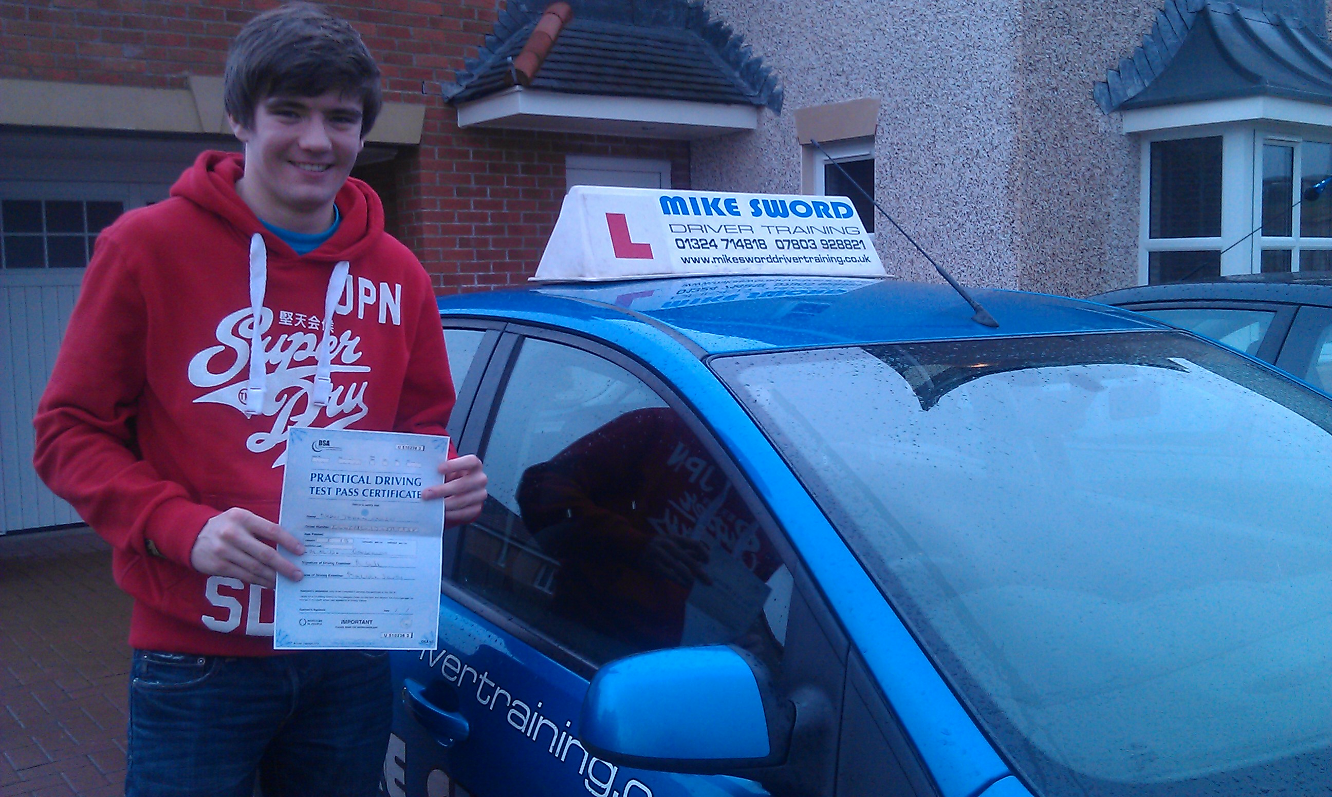 Ryan Irwin Mike Driving School Falkirk