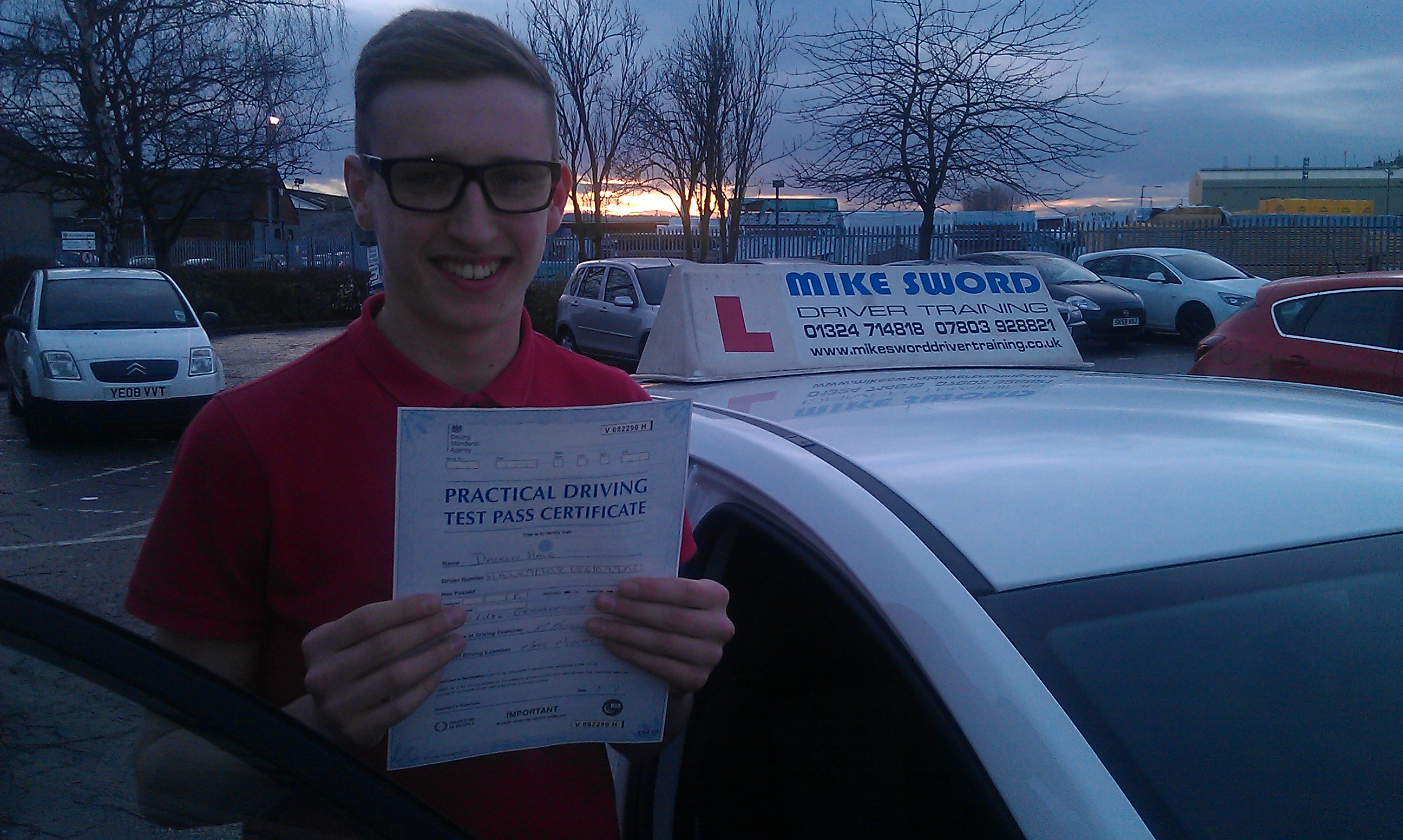 Darren Hale Mike Sword Driving Instructor Falkirk