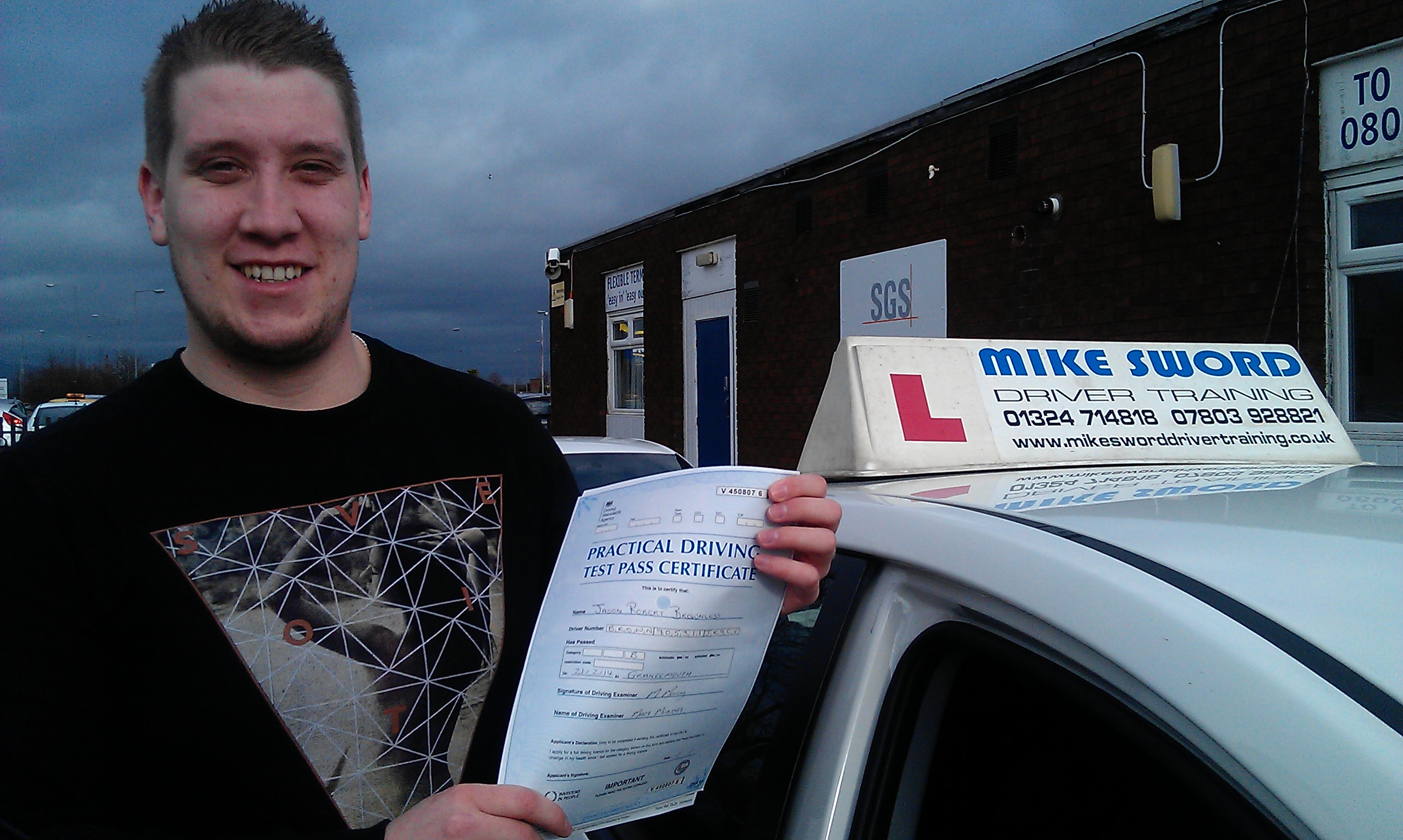 Mike Sword Driver Training Driving Instructor Falkirk