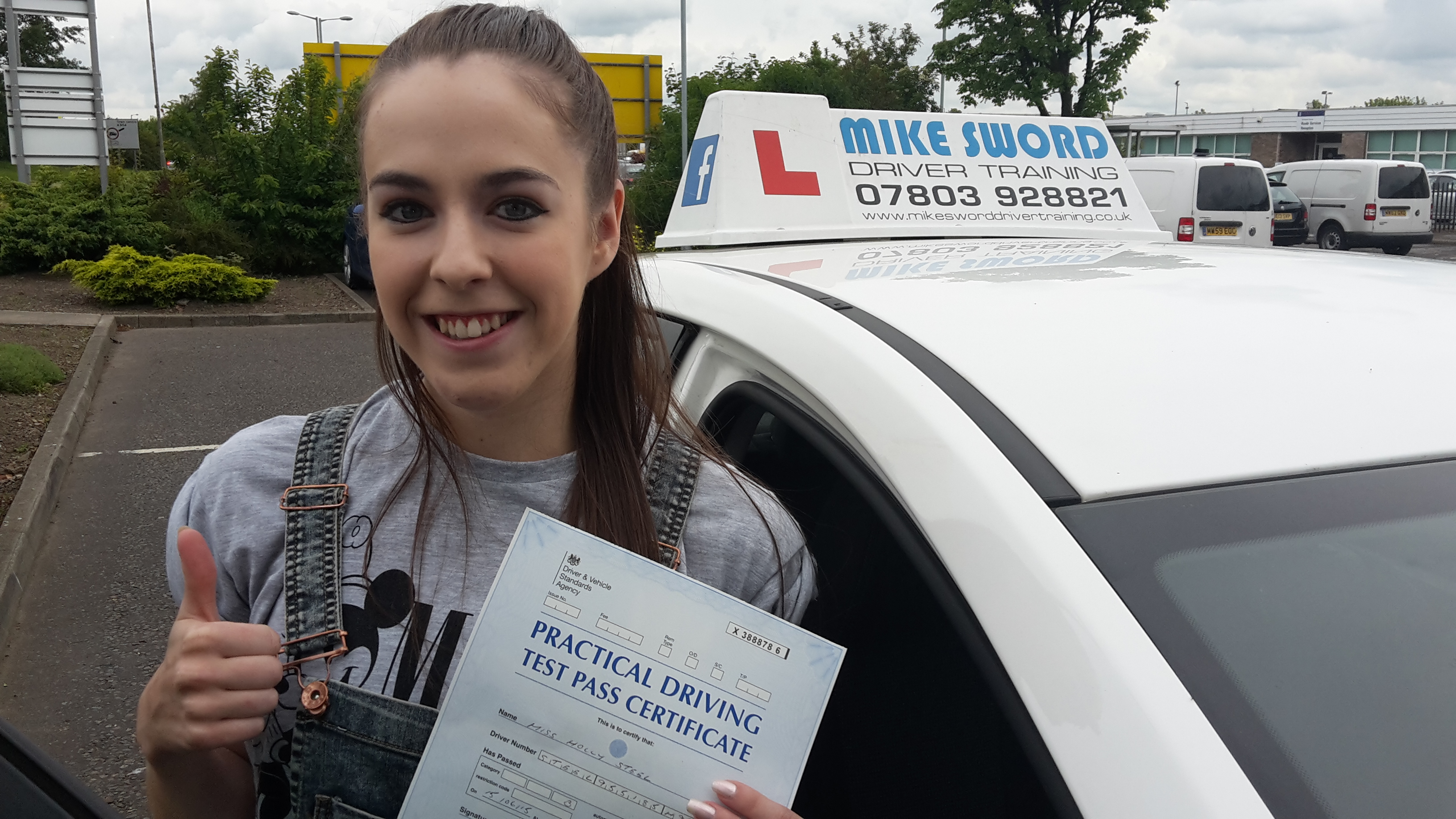 Mike Sword Driver Training Falkirk Driving Instructor Lessons Holly Steel