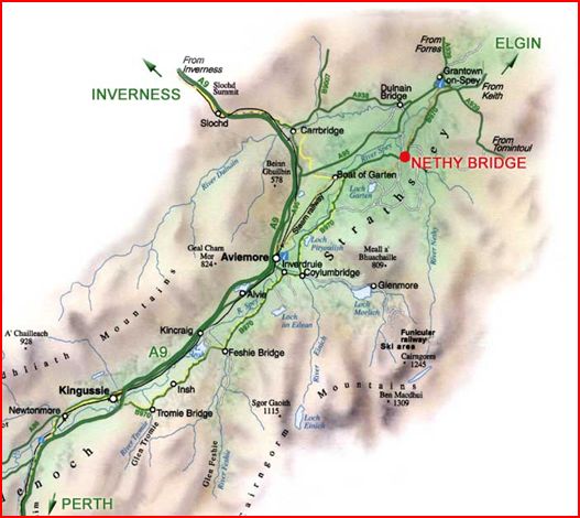 Strathspey Map