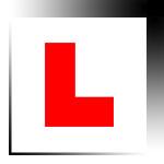 L Plate Logo for Learner Plates