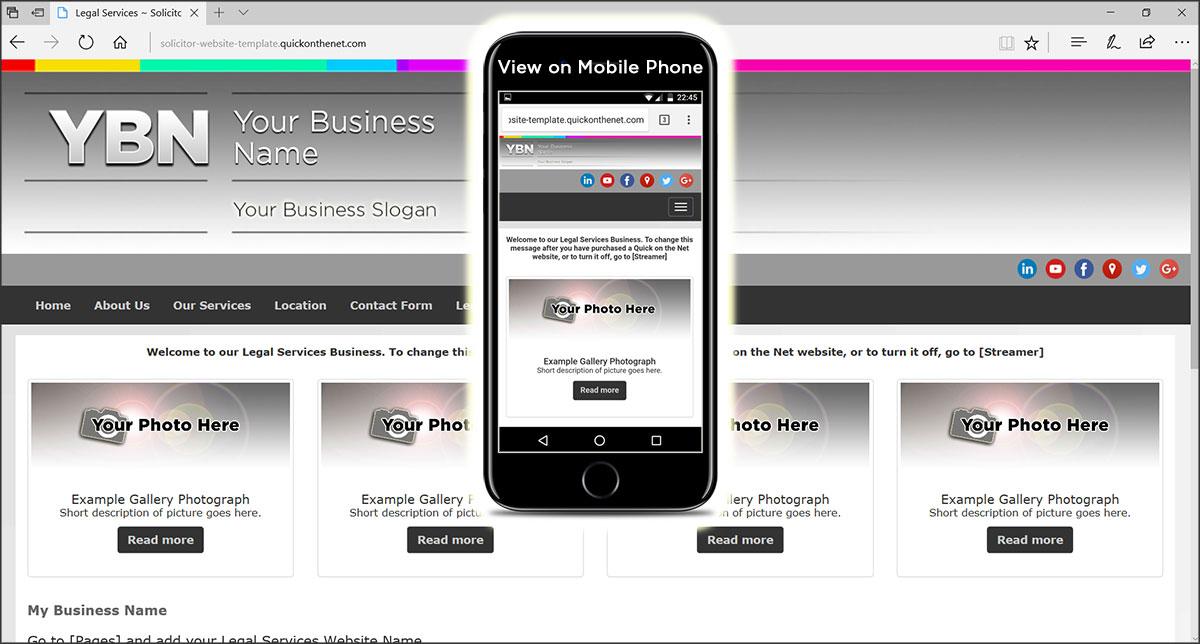 Solicitor Website Template