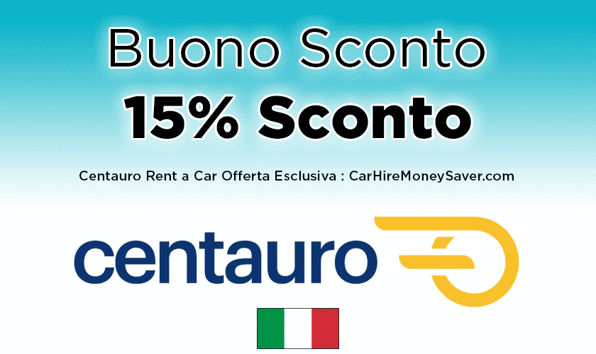 Centauro Rent a Car Buono Sconto