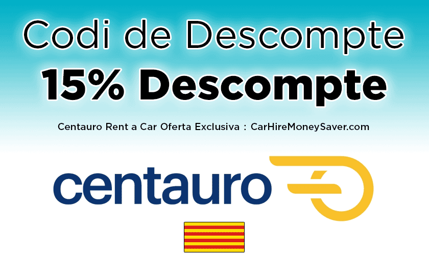 Centauro Rent a Car Codi de Descompte