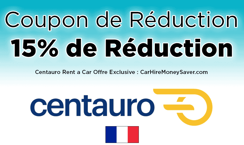 Centauro Rent a Car Coupon de Réduction