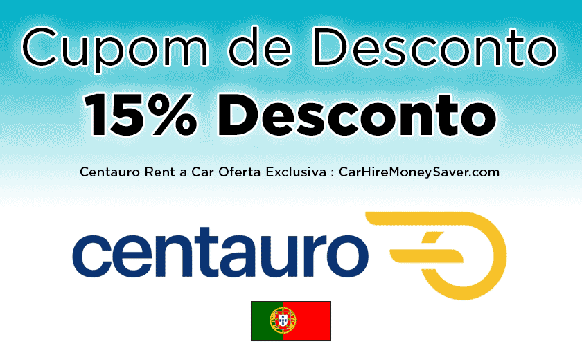 Centauro Rent a Car Cupom de Desconto