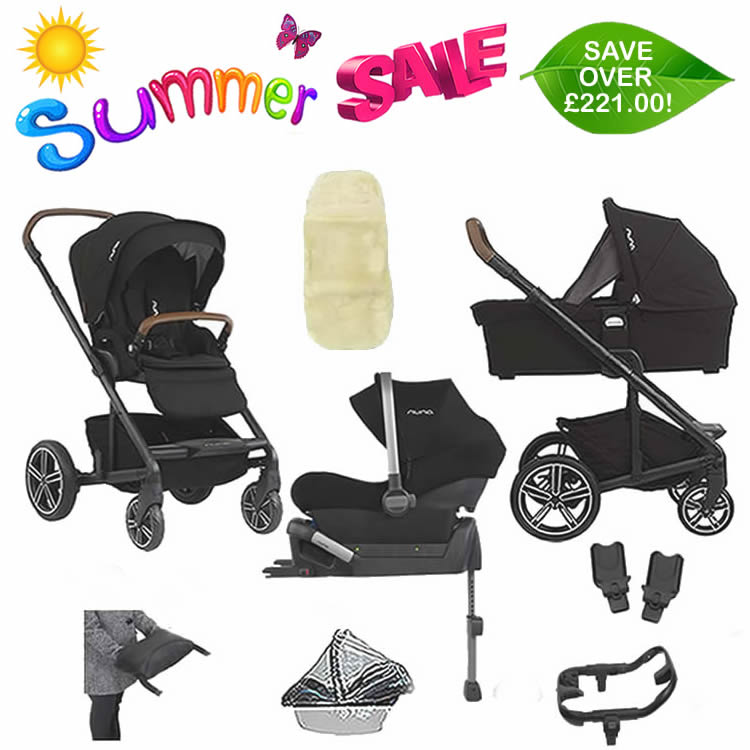 Sale Nuna Mixx Travel System Mega Bundle Discount Code 7