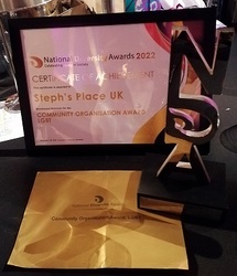 National Diversity Awards Certificate & Award