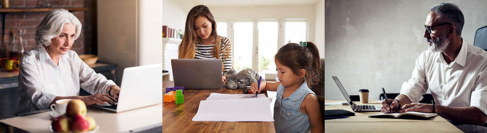 People Working From Home